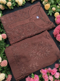 Your Wardrobe Essentials Chanderi Combo - Chikankari official