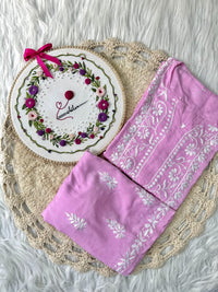 Zara Modal Cotton Embroidery Daman Combo - Chikankari official
