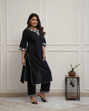 Zara Office / Daily Wear Ethnic Suit - Chikankari official