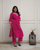 Zara Office / Daily Wear Ethnic Suit - Chikankari official