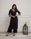 Zara Office / Daily Wear Ethnic Suit - Chikankari official
