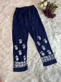 Zeenat Heavy Modal Co - ord Set - Chikankari official