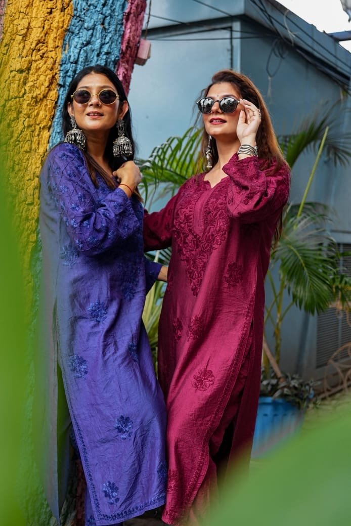 Zeenat Soft chanderi Silk Set