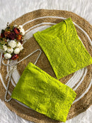 Zeenat Soft chanderi Silk Set - Chikankari official