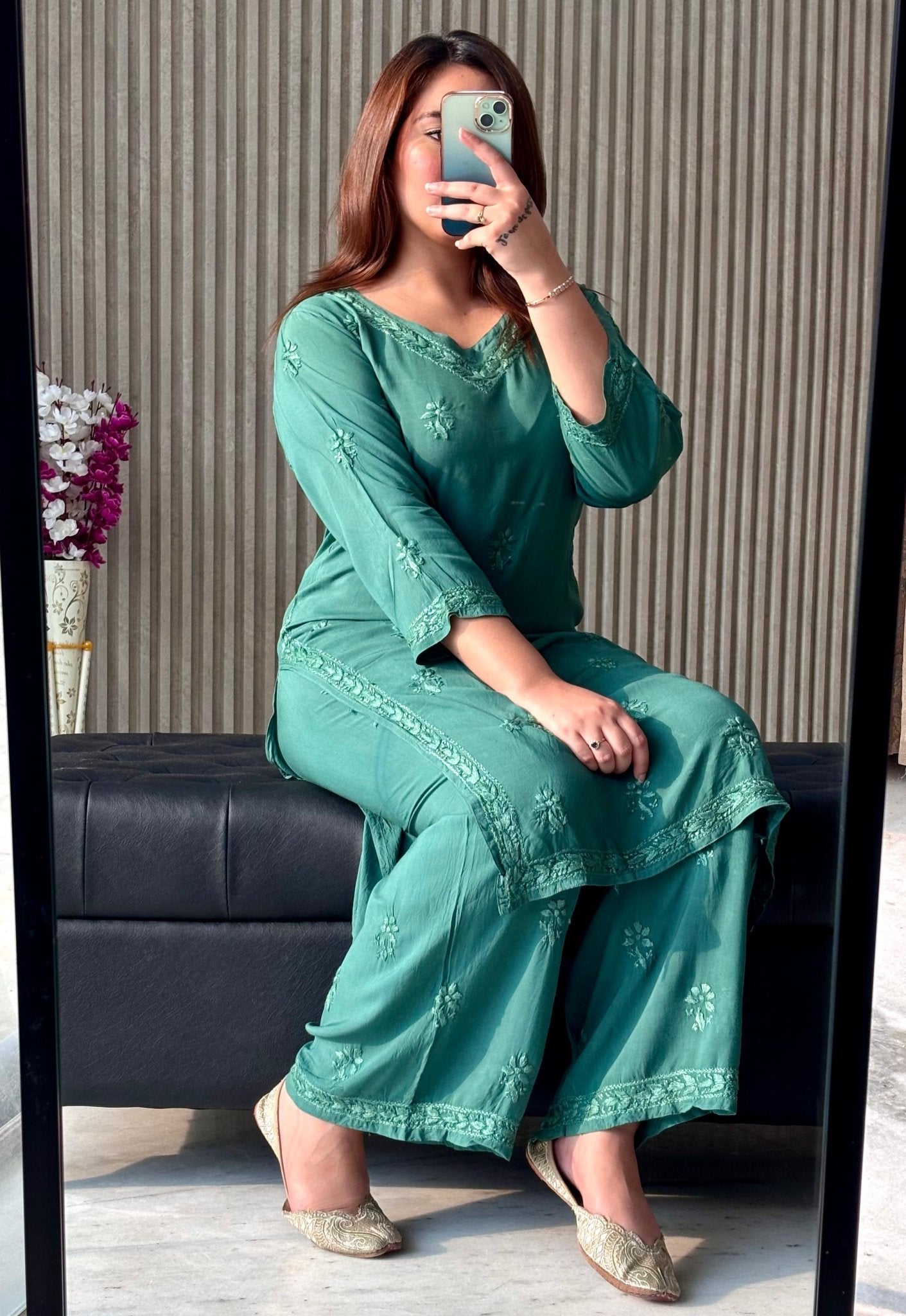 Ziya Classic Modal Cotton Combo - Chikankari official
