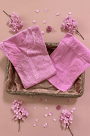 Zoya Butter touch cotton soft Muqaish Sqaure Neck - Chikankari official