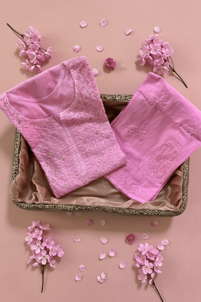 Zoya Butter touch cotton soft Muqaish Sqaure Neck