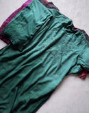 Zoya Handcrafted Chikan Rayon kurti with plazo Combo - Chikankari official