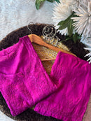 Zoya Maslin Rose 3pc Set tone embroidered - Chikankari official