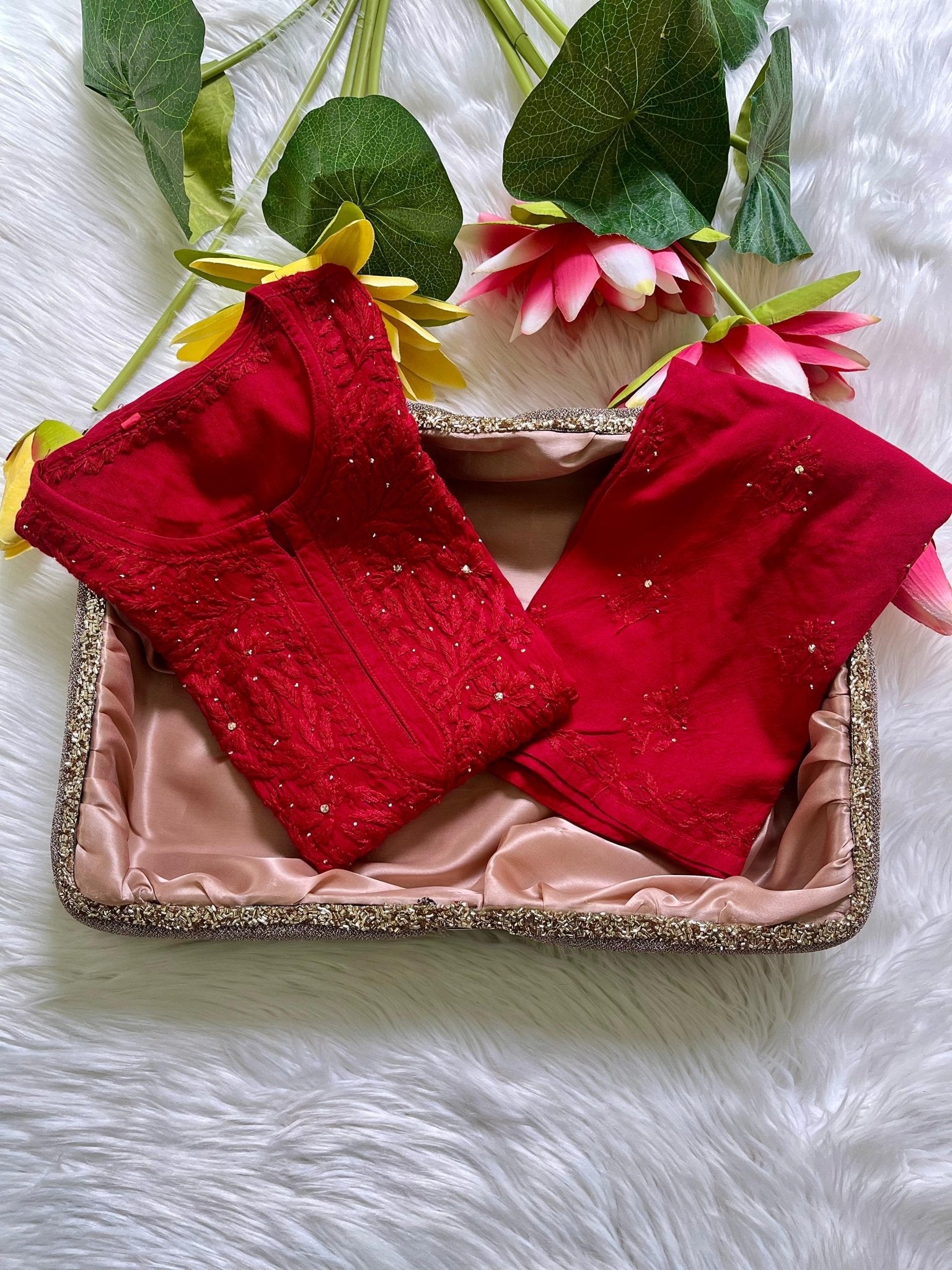Zoya muqaish Chikan Combo Feel the Softness - Chikankari official
