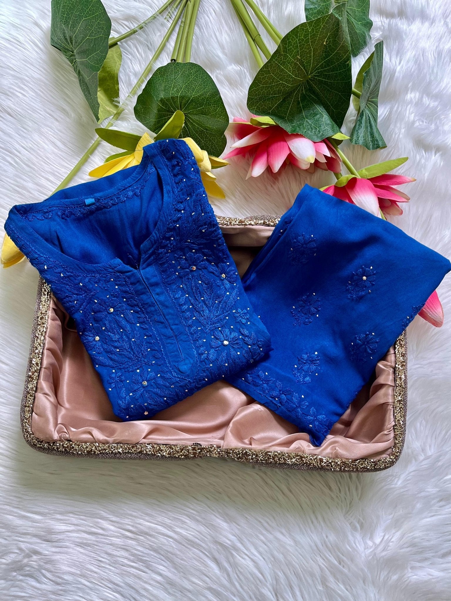 Zoya muqaish Chikan Combo Feel the Softness - Chikankari official