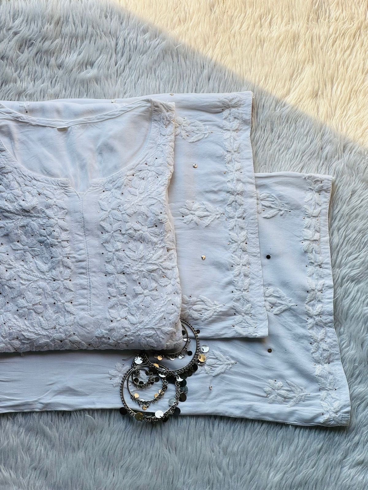 Zoya muqaish Chikan Combo Feel the Softness - Chikankari official