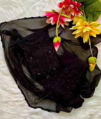 Zoya Muqaish Work Chikankari 3pc Set