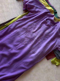 Zoya Premium super soft rayon in extra beautifull colours - Chikankari official