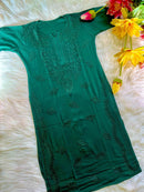Zoya Rangrez Comfy 3pc Chikankari hand embroidered Set : Saba Ibrahim Inspired - Chikankari official
