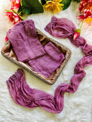 Zoya Rangrez Comfy 3pc Chikankari hand embroidered Set : Saba Ibrahim Inspired - Chikankari official