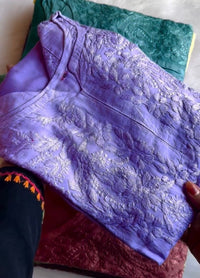 Zoya Rangrez Rayon ombre Soft Chikankari kurti✨ - Chikankari official