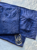 Zoya Rayon Beautiful Muqaish 2pc Set - Chikankari official