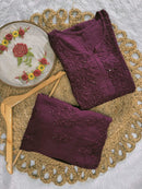 Zoya Rayon Muqaish Heavy Edition Combo - Chikankari official