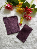 Zoya Rayon Ombre tone Soft n Comfy Plazo Combo - Chikankari official