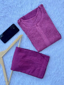 Zoya Rayon Soft & Pastle Shades Combo - Chikankari official