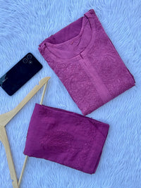 Zoya Rayon Soft & Pastle Shades Combo - Chikankari official