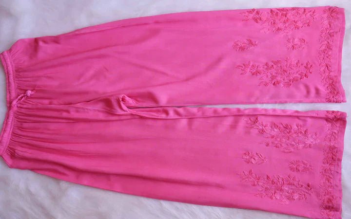 Zoya Soft Ombre 2pc kurta plazo set - Chikankari official