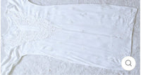 Zoya White Long rayon Muqaish Work kurta & Plazzo 2pc - Chikankari official