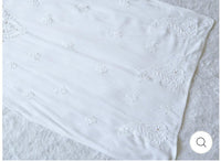 Zoya White Long rayon Muqaish Work kurta & Plazzo 2pc - Chikankari official